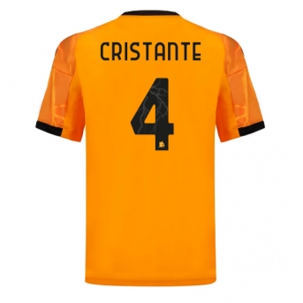 Billige Fotballdrakt AS Roma Bryan Cristante #4 Replika Bortedrakt 2025-26 Kortermet